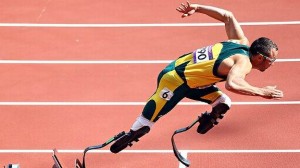 Oscar Pistorius, also known as the "Blade Runner" is accused of premeditated murder in the shooting of his girlfriend. He claims it was a tragic accident.Photo credit: Fair Use -- USA Today