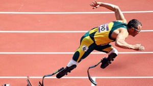 Oscar Pistorius, also known as the "Blade Runner" is accused of premeditated murder in the shooting of his girlfriend. He claims it was a tragic accident.Photo credit:  Fair Use -- USA Today