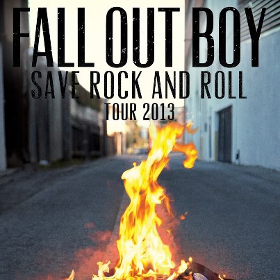 Cover art for Fall Out Boy's most recent album, Save Rock and Roll. Fair use