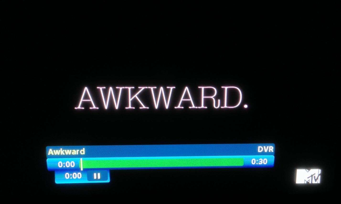 Seasons 1 and 2 are together on DVD with some clips of Season 3.  “Awkward” Season 4 premieres tonight on MTV at 10:30/9:30c. 