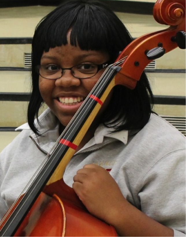 Boone has played cello for eight years and is preparing to compete in the Michigan School Band and Orchestra Association Solo and Ensemble Festival this February.