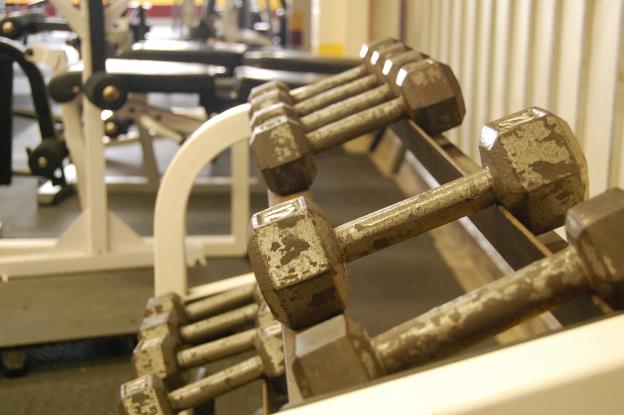 Mercy students have easy access to workout equipment in our very own gymnasium.